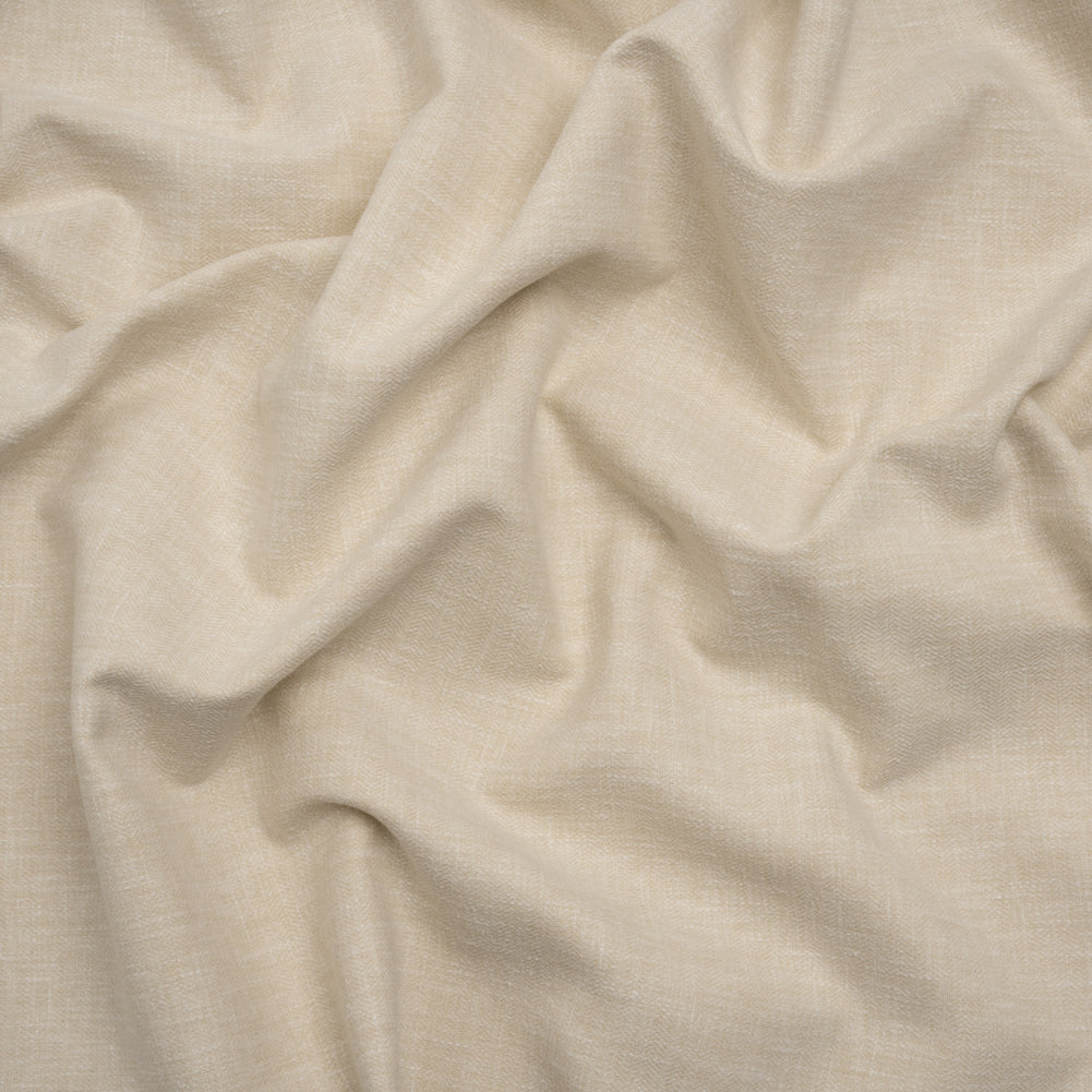 Recycled Polyester Drapery Woven - Sand - British Imported Recycled Polyester Drapery Woven - Sand - British Imported