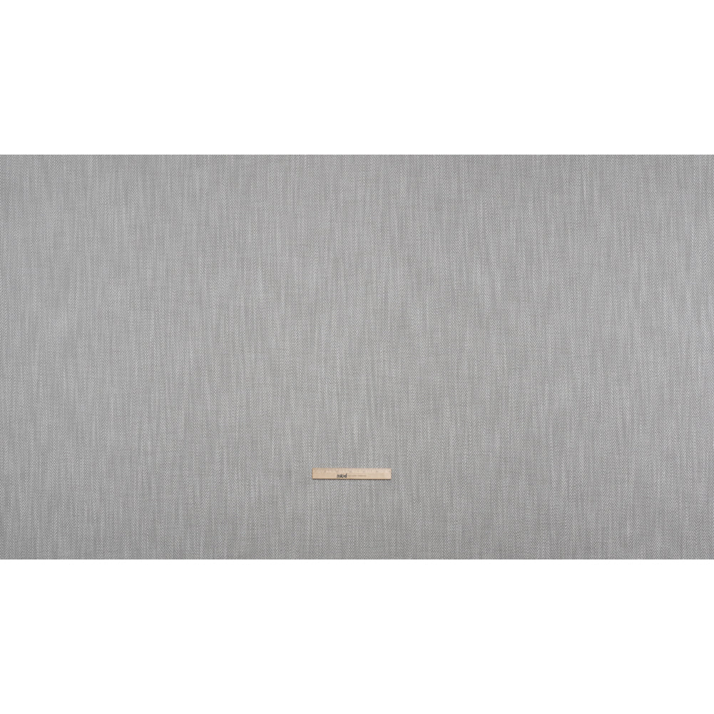 Recycled Polyester Home Decor Twill - Ash Herringbone - British Imported - Full Recycled Polyester Home Decor Twill - Ash Herringbone - British Imported - Full