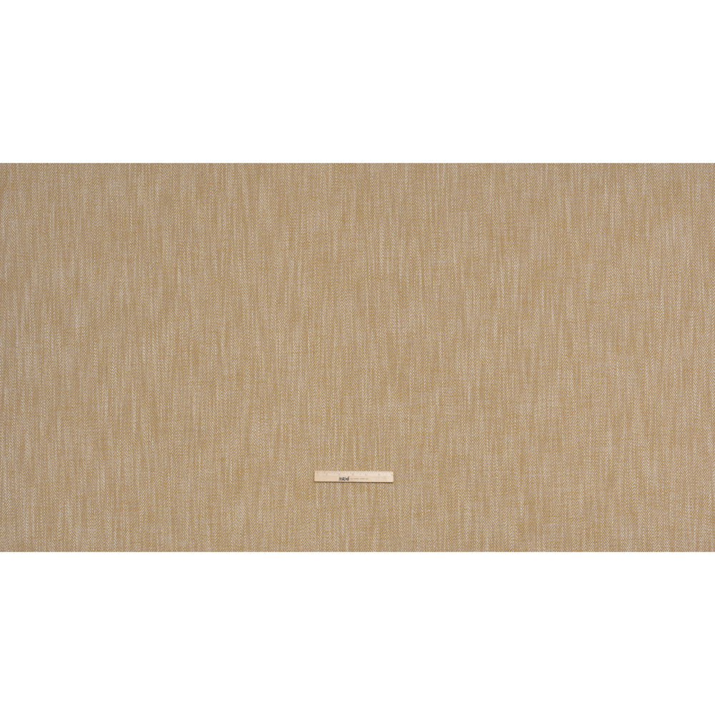 Recycled Polyester Home Decor Twill - Ochre Herringbone - British Imported Recycled Polyester Home Decor Twill - Ochre Herringbone - British Imported