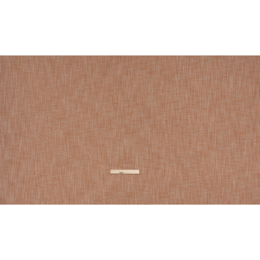 Recycled Polyester Home Decor Twill - Papaya Herringbone - British Imported - Full Recycled Polyester Home Decor Twill - Papaya Herringbone - British Imported - Full