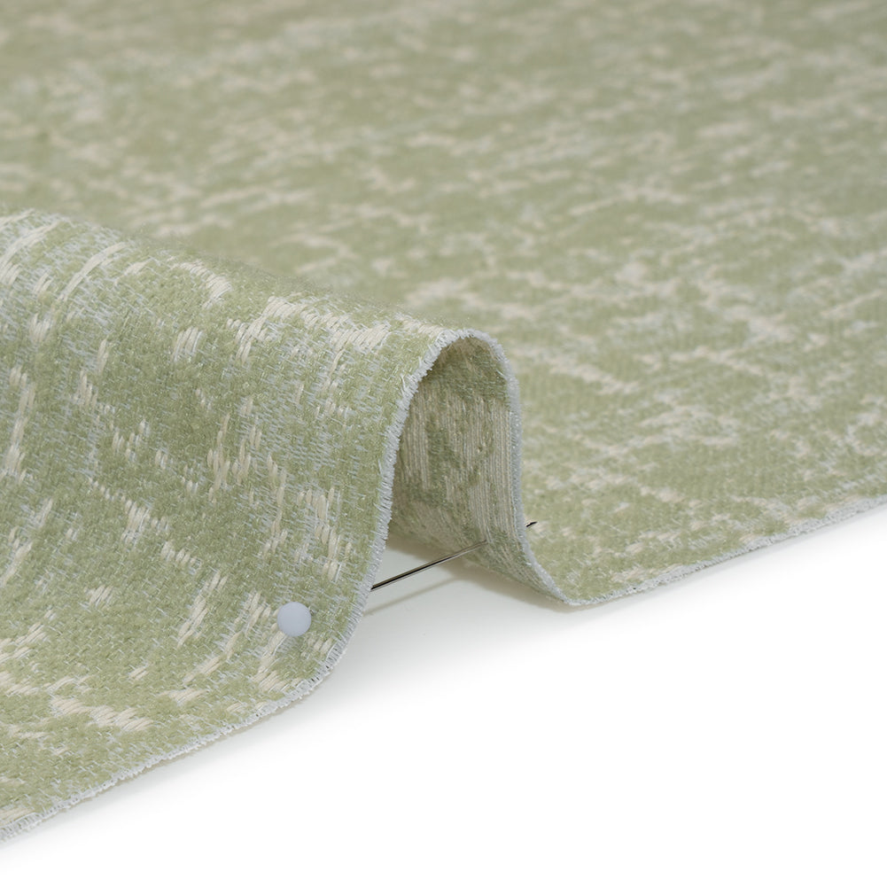 Home Decor Jacquard - Sage Abstract Textures - British Imported Home Decor Jacquard - Sage Abstract Textures - British Imported