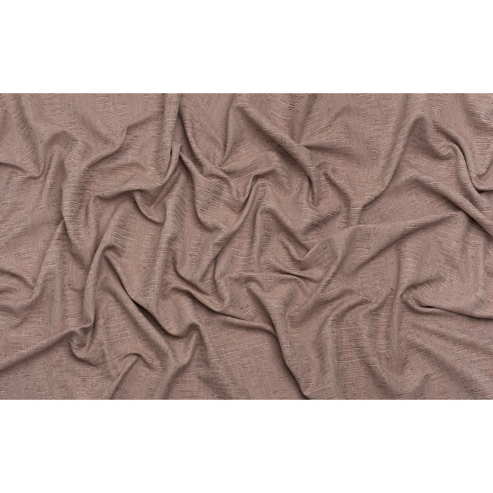 Recycled Polyester and Cotton Drapery Woven - Rosewood Striations - British Imported Recycled Polyester and Cotton Drapery Woven - Rosewood Striations - British Imported