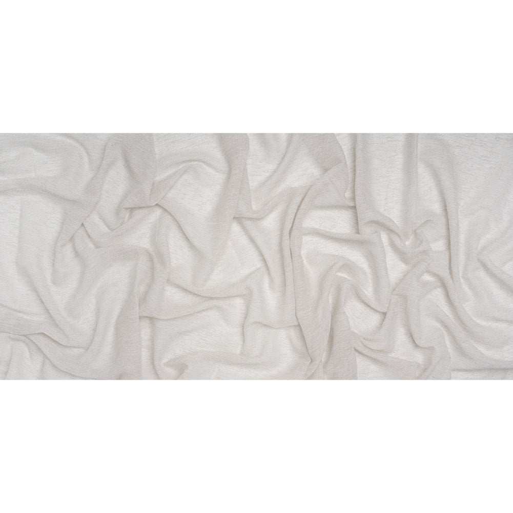 Wrinkled Look Loosely Woven Double Wide Drapery Sheers Fabric - Pebble - British Imported - Full Wrinkled Look Loosely Woven Double Wide Drapery Sheers Fabric - Pebble - British Imported - Full