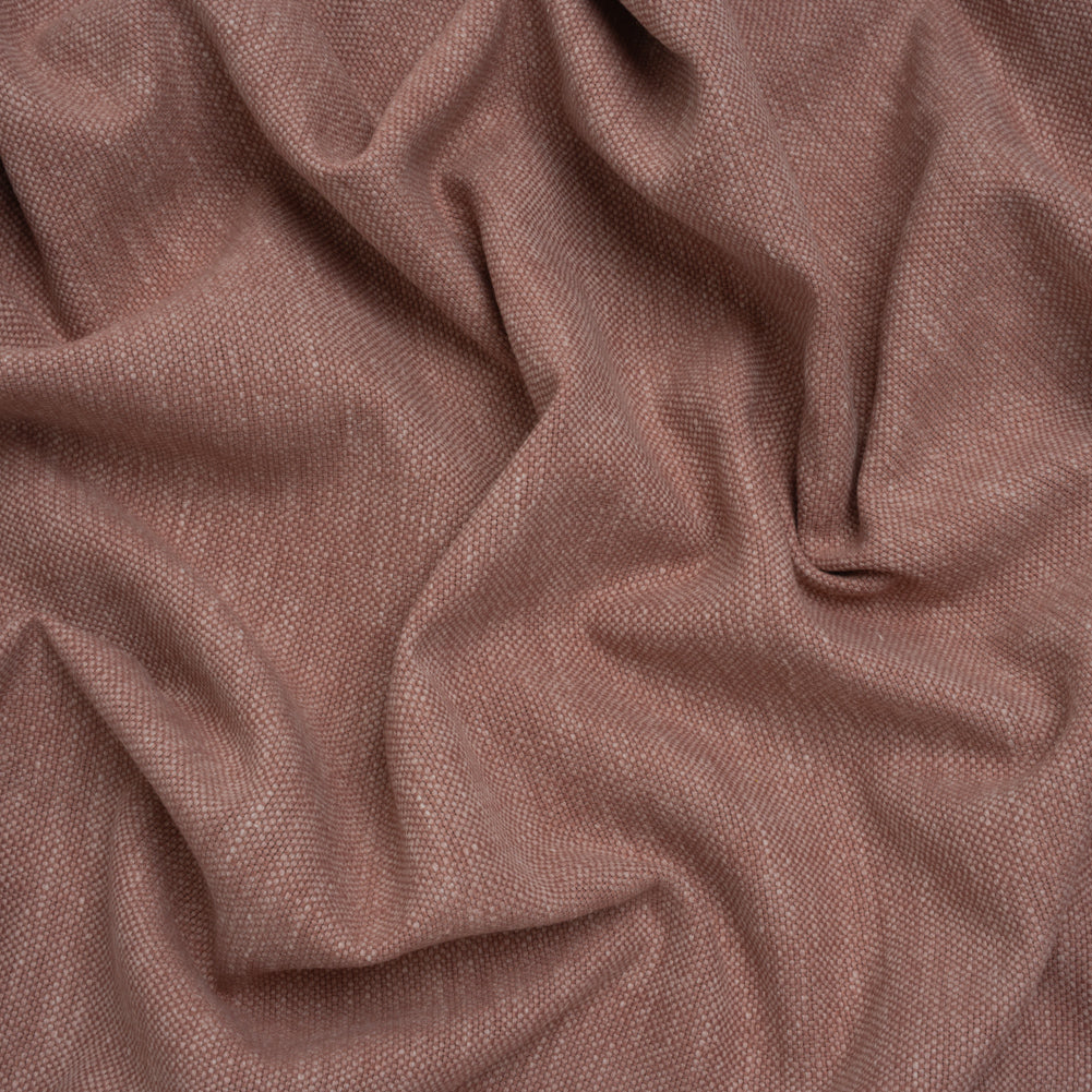 Slubbed Recycled Polyester Home Decor Woven - Blush Heathered - British Imported Slubbed Recycled Polyester Home Decor Woven - Blush Heathered - British Imported