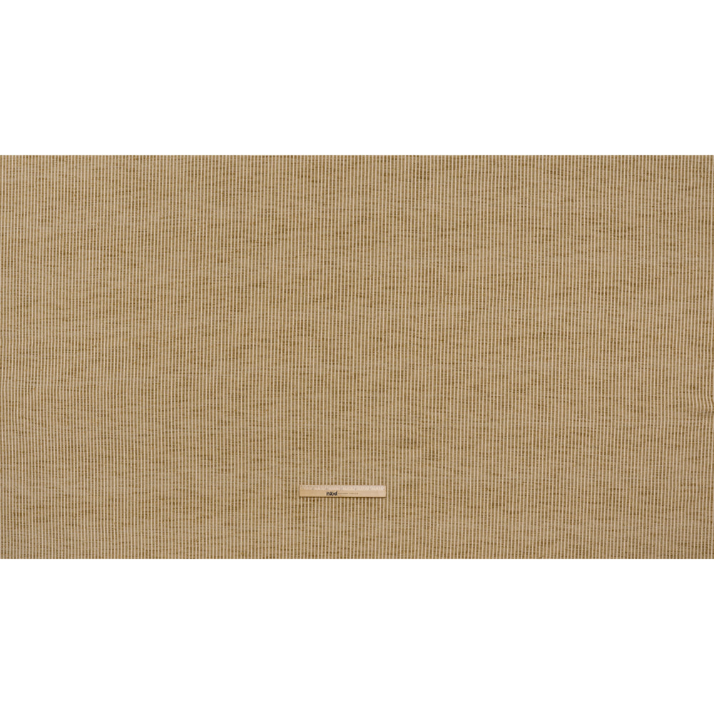 Polyester Boucle Woven - Jute Stripes - British Imported Polyester Boucle Woven - Jute Stripes - British Imported