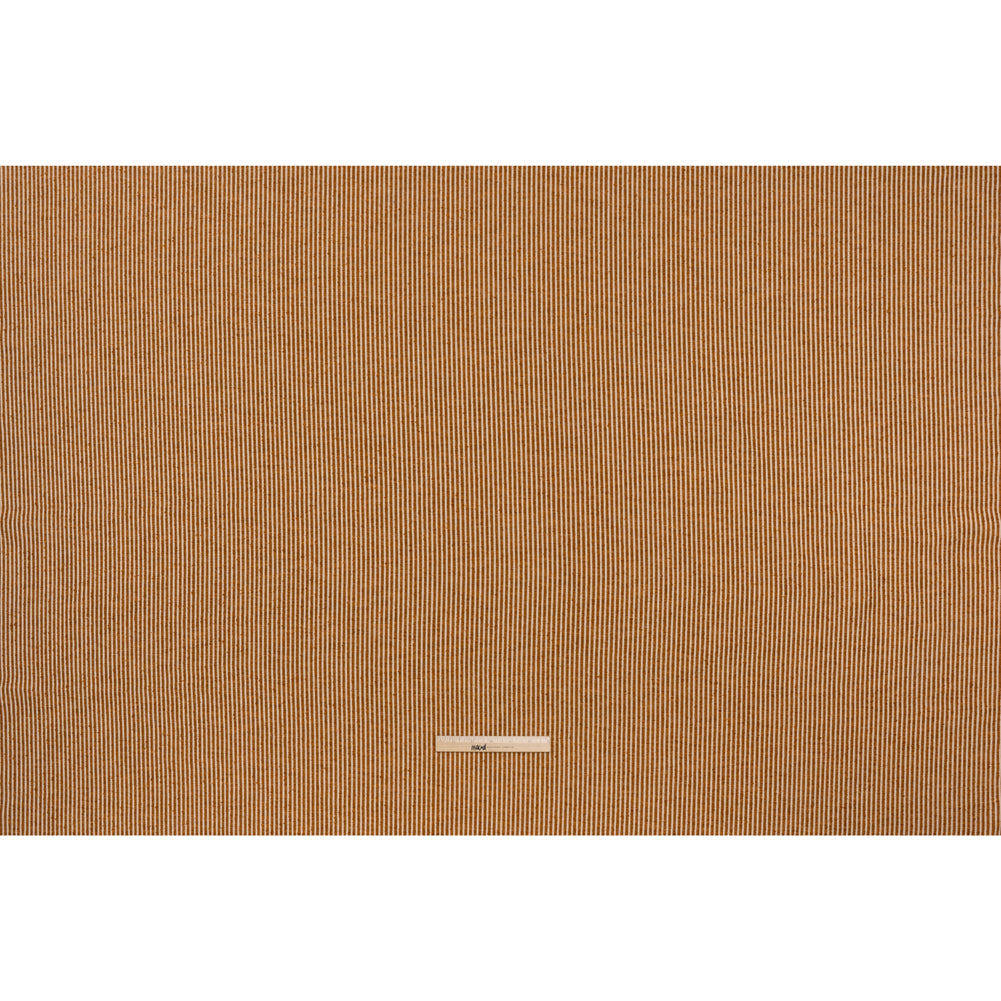 Polyester Boucle Woven - Sienna Stripes - British Imported Polyester Boucle Woven - Sienna Stripes - British Imported
