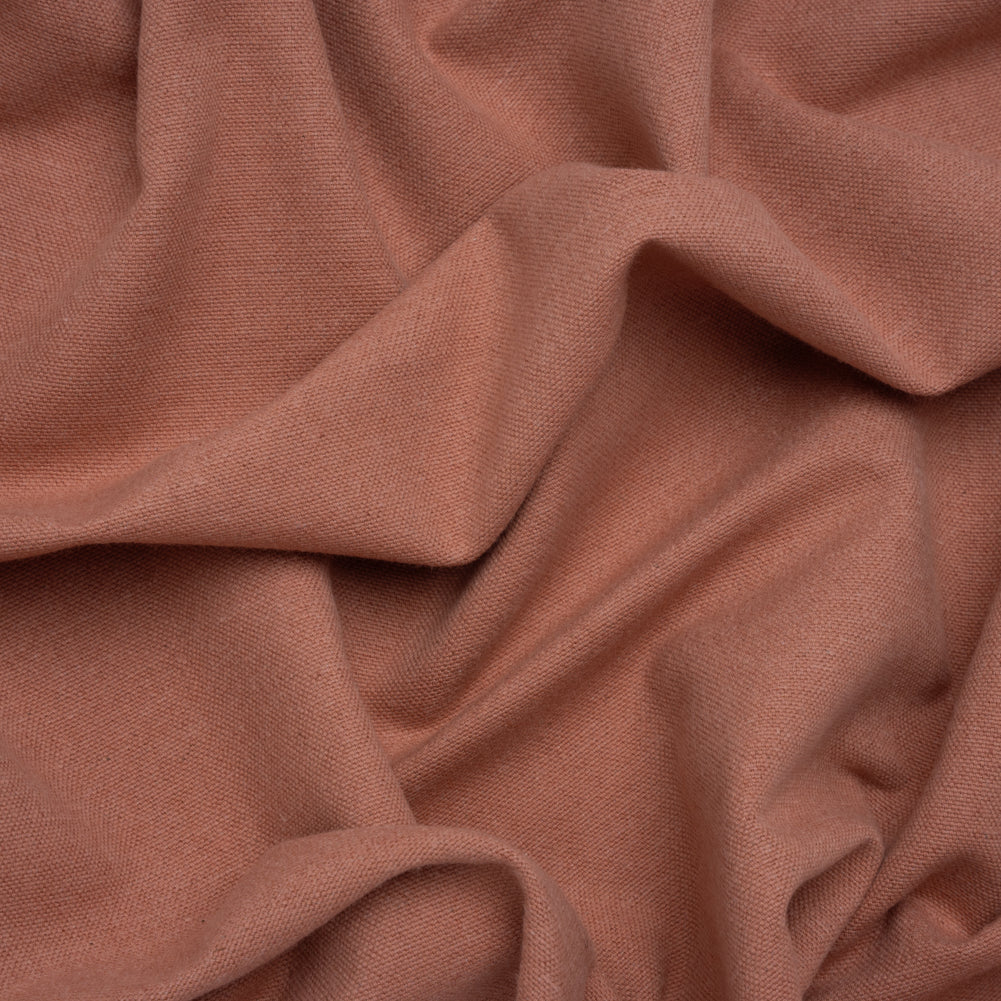 Double Wide Brushed Cotton and Linen Woven - Blush - British Imported Double Wide Brushed Cotton and Linen Woven - Blush - British Imported