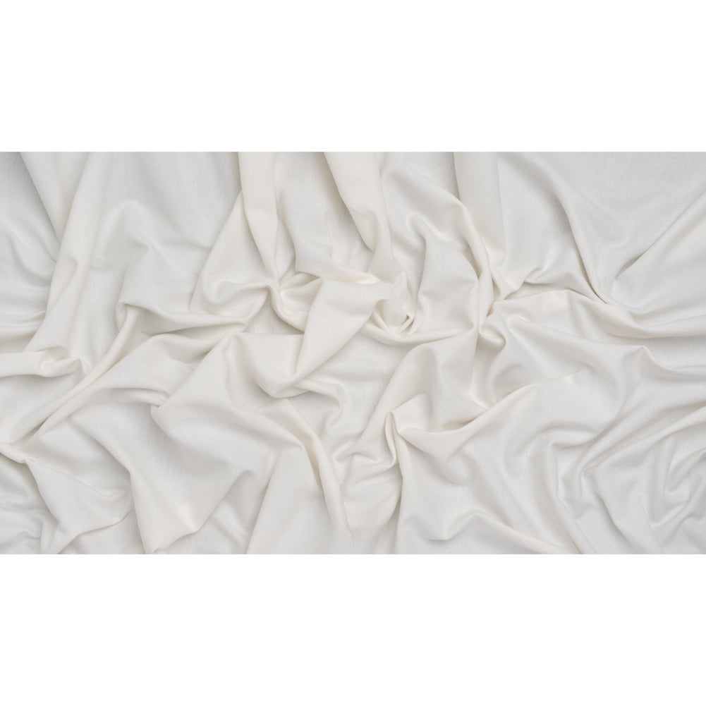 Brushed Cotton and Linen Woven - Chalk - British Imported Brushed Cotton and Linen Woven - Chalk - British Imported
