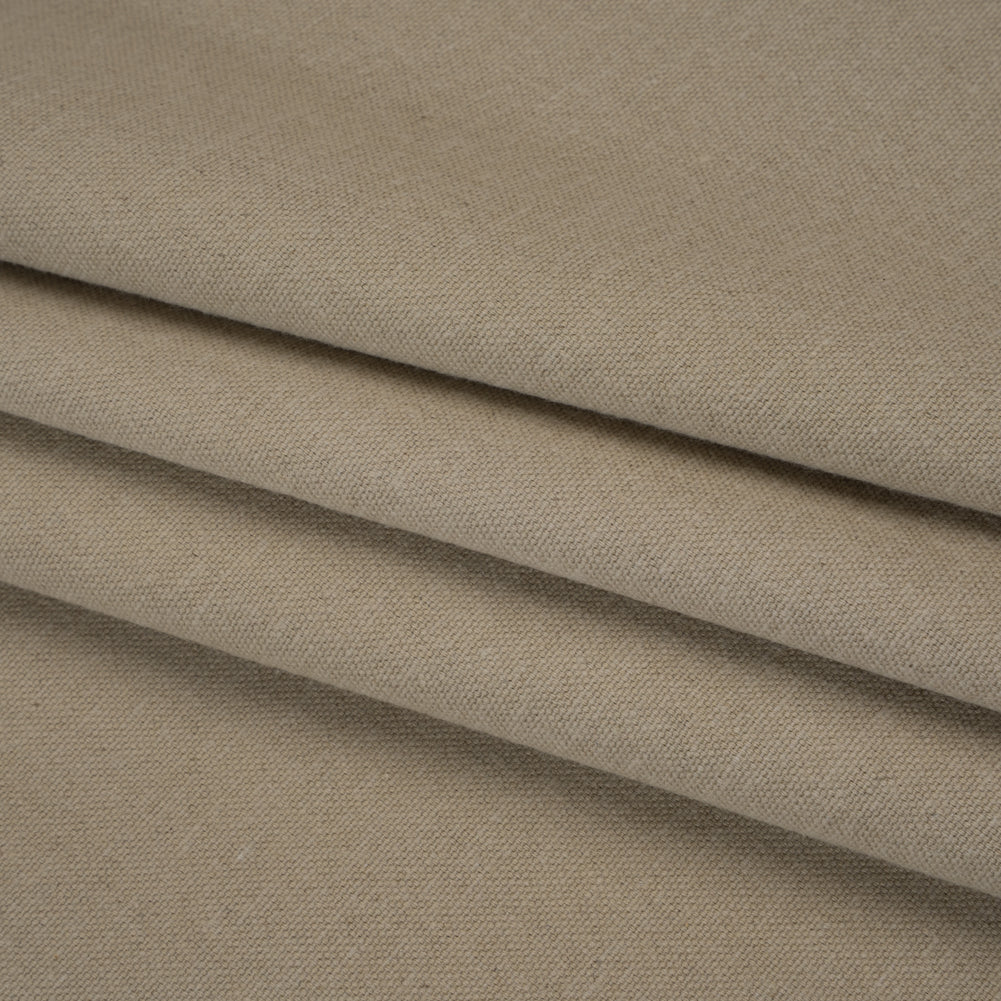 Brushed Cotton and Linen Woven - Pistachio - British Imported Brushed Cotton and Linen Woven - Pistachio - British Imported