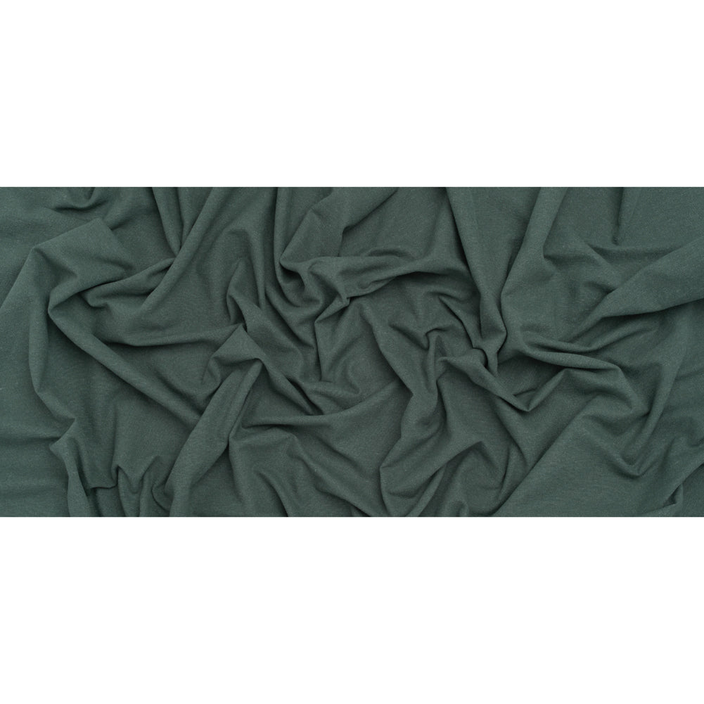 Brushed Cotton and Linen Woven - Teal - British Imported Brushed Cotton and Linen Woven - Teal - British Imported