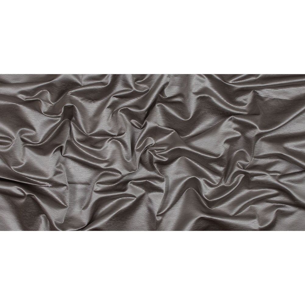 Luminous Textural Polyester Woven - Fog - British Imported Full Luminous Textural Polyester Woven - Fog - British Imported Full