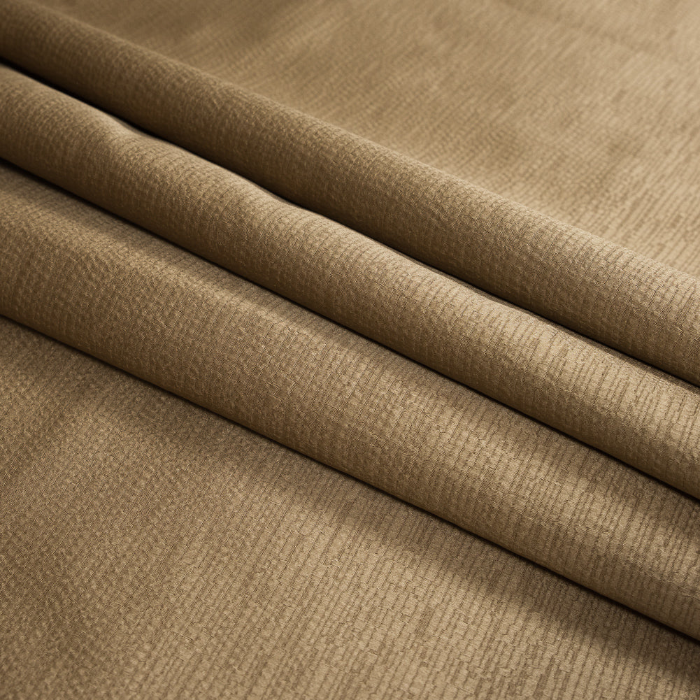 Luminous Textural Polyester Woven - Gold - British Imported Folded Luminous Textural Polyester Woven - Gold - British Imported Folded