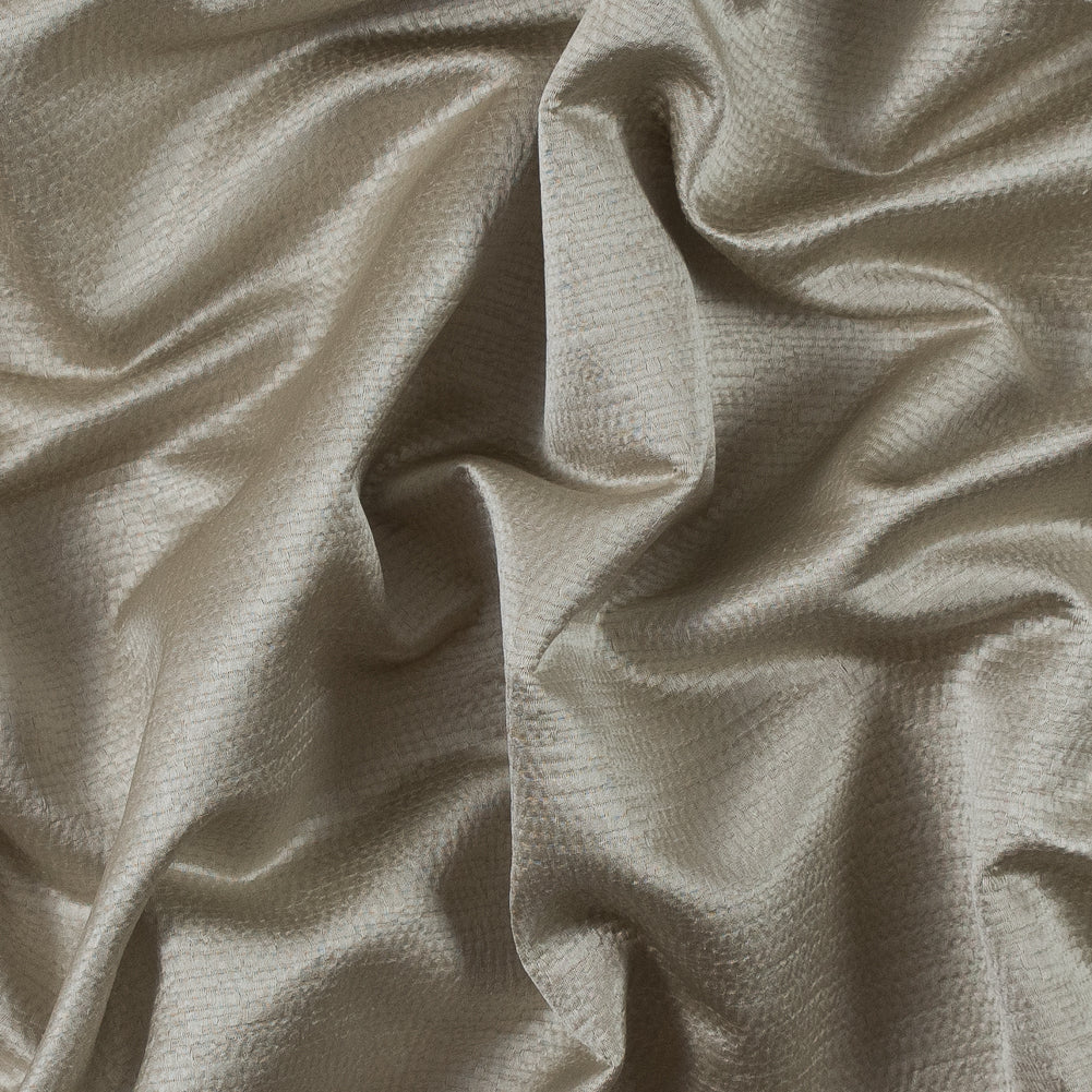 Luminous Textural Polyester Woven - Linen - British Imported Luminous Textural Polyester Woven - Linen - British Imported