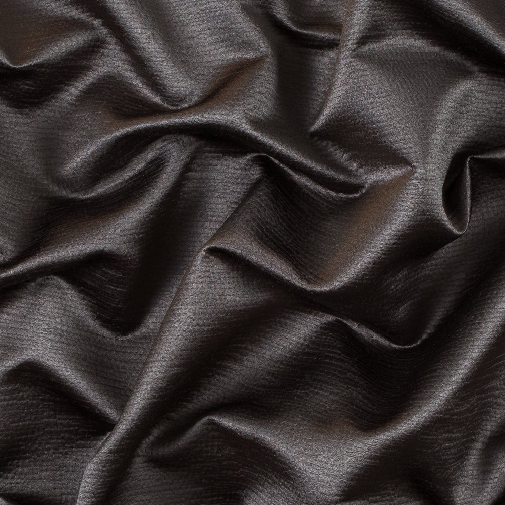 Luminous Textural Polyester Woven - Gray - British Imported Luminous Textural Polyester Woven - Gray - British Imported