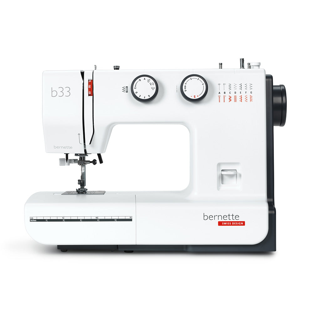 bernette 33 - Compact Mechanical Sewing Machine for Beginners with 15 Stitches bernette 33 - Compact Mechanical Sewing Machine for Beginners with 15 Stitches