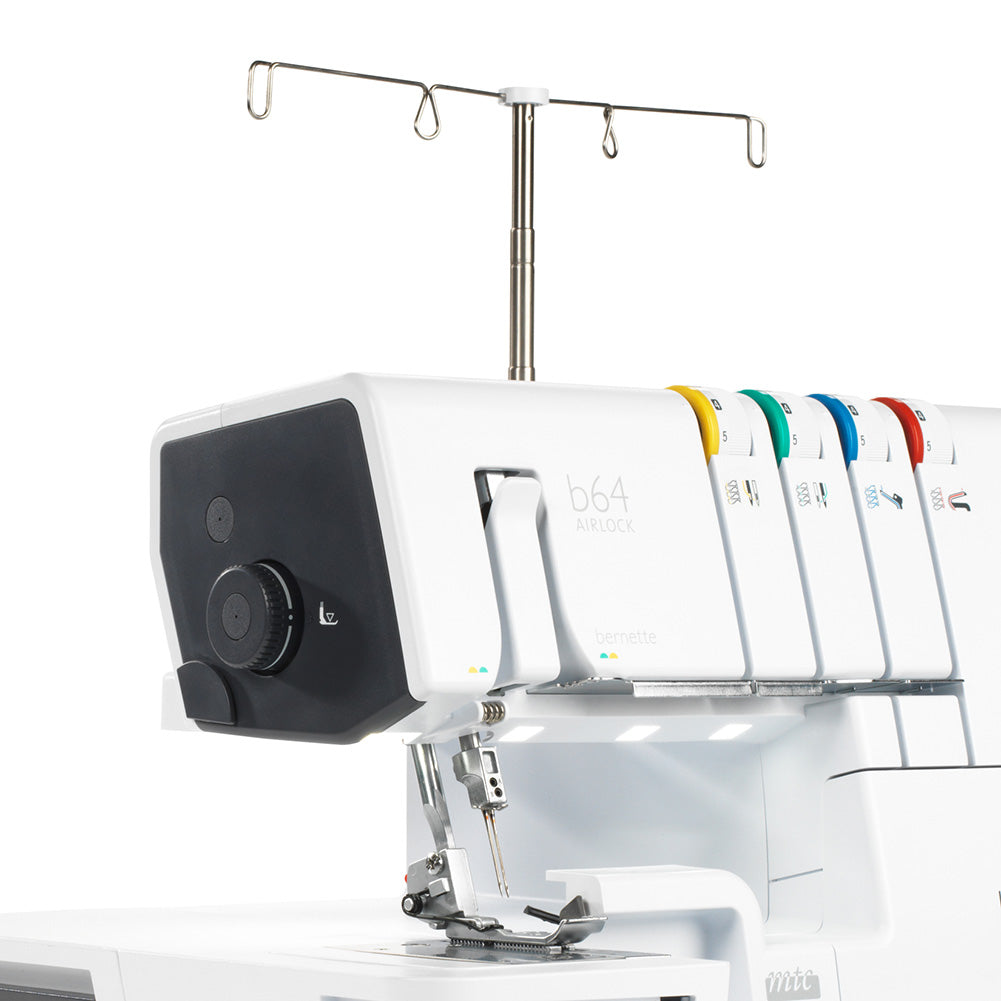 bernette 64 AIRLOCK - Air-Threading Overlock Serger Sewing Machine bernette 64 AIRLOCK - Air-Threading Overlock Serger Sewing Machine