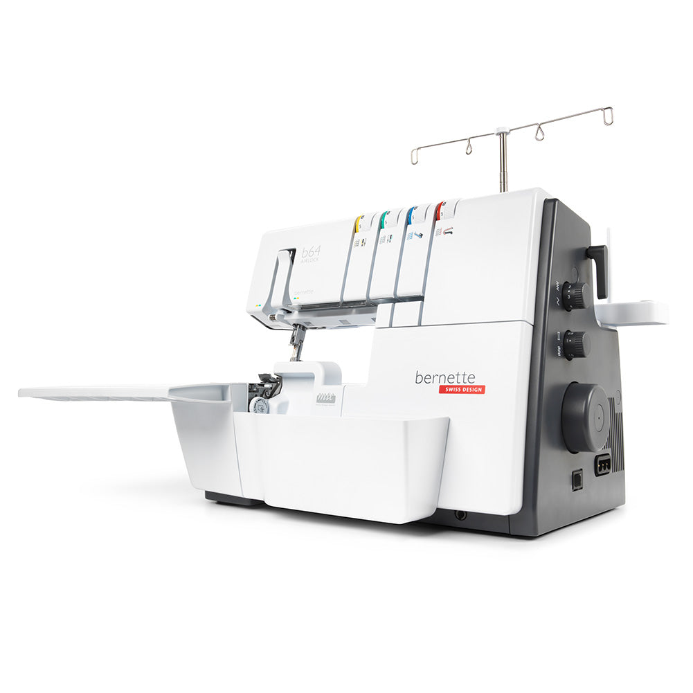bernette 64 AIRLOCK - Air-Threading Overlock Serger Sewing Machine bernette 64 AIRLOCK - Air-Threading Overlock Serger Sewing Machine