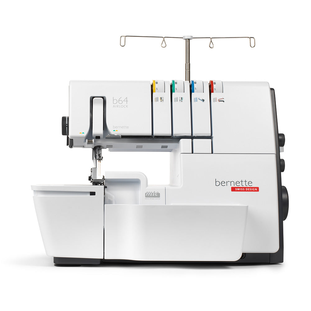 bernette 64 AIRLOCK - Air-Threading Overlock Serger Sewing Machine bernette 64 AIRLOCK - Air-Threading Overlock Serger Sewing Machine