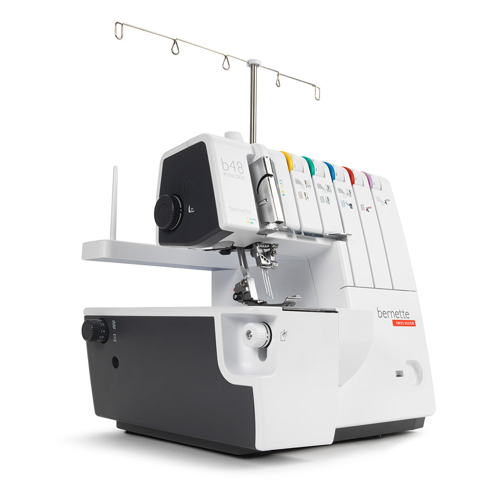 bernette 48 FUNLOCK - Combination Overlock, Chainstitch and Coverstitch Serger Sewing Machine bernette 48 FUNLOCK - Combination Overlock, Chainstitch and Coverstitch Serger Sewing Machine