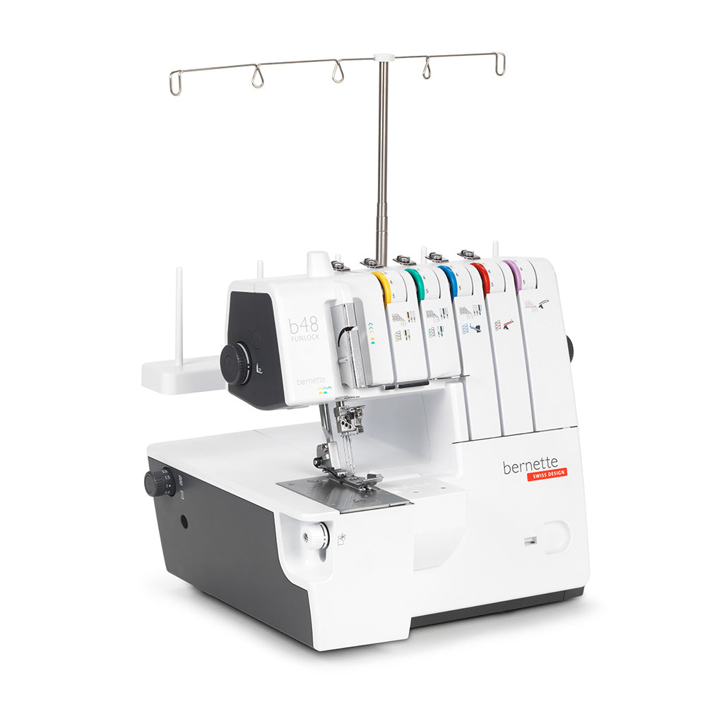 bernette 48 FUNLOCK - Combination Overlock, Chainstitch and Coverstitch Serger Sewing Machine bernette 48 FUNLOCK - Combination Overlock, Chainstitch and Coverstitch Serger Sewing Machine
