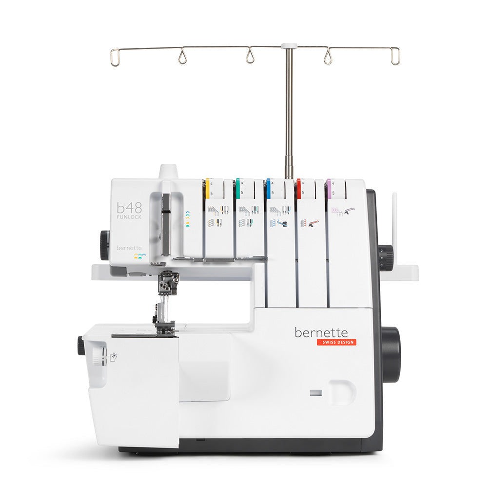 bernette 48 FUNLOCK - Combination Overlock, Chainstitch and Coverstitch Serger Sewing Machine bernette 48 FUNLOCK - Combination Overlock, Chainstitch and Coverstitch Serger Sewing Machine