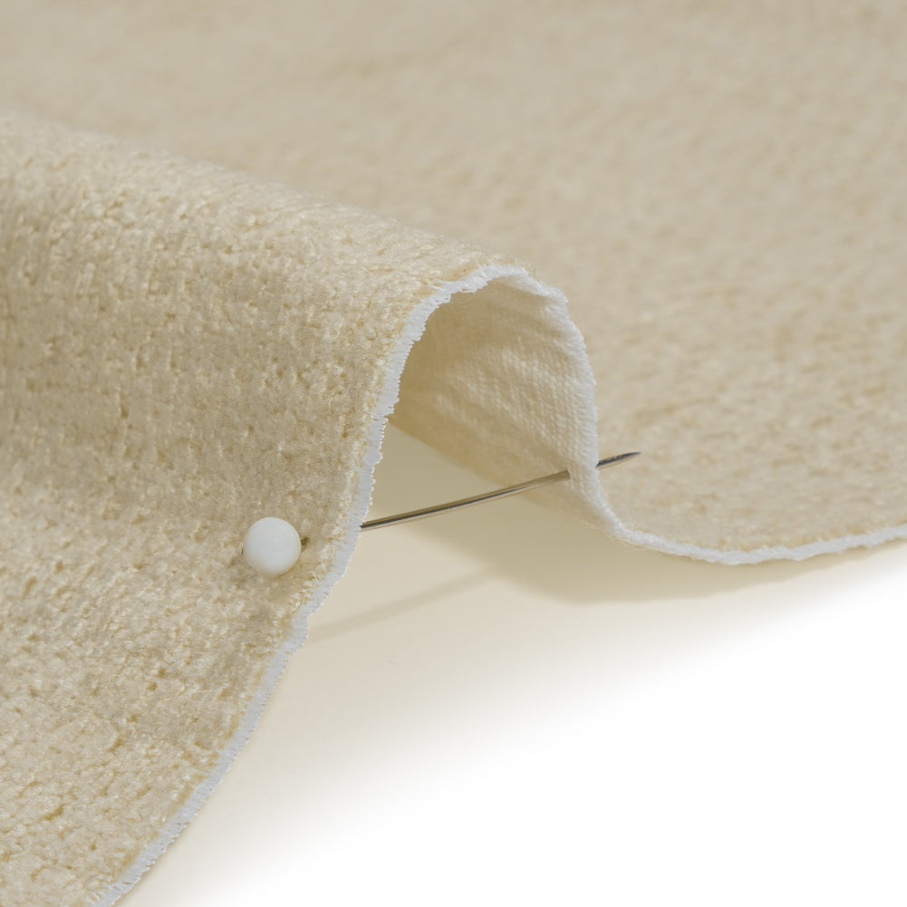 Chenille Upholstery Woven - Pearl - Lanton Collection Detail Chenille Upholstery Woven - Pearl - Lanton Collection Detail