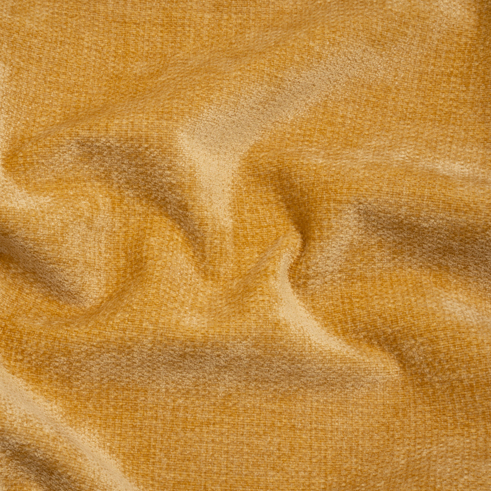 Chenille Upholstery Woven - Saffron - Lanton Collection Chenille Upholstery Woven - Saffron - Lanton Collection
