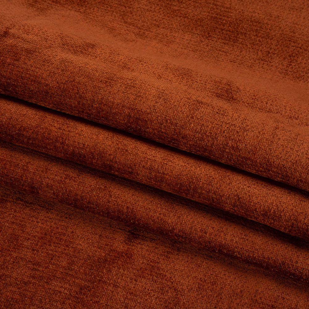 Chenille Upholstery Woven - Terra - Lanton Collection Folded Chenille Upholstery Woven - Terra - Lanton Collection Folded