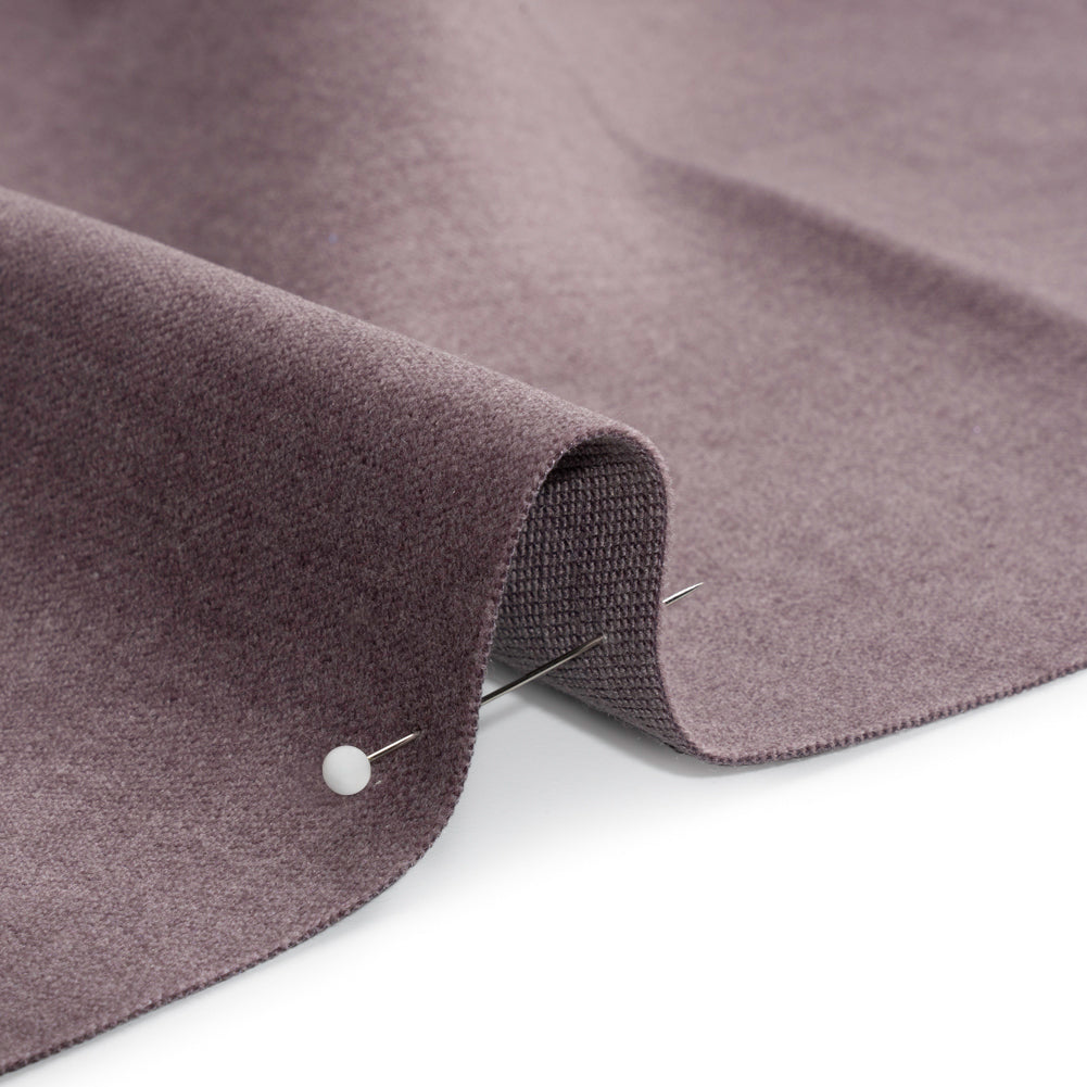 Polyester and Cotton Upholstery Velvet - Greylac - Corry Collection Detail Polyester and Cotton Upholstery Velvet - Greylac - Corry Collection Detail