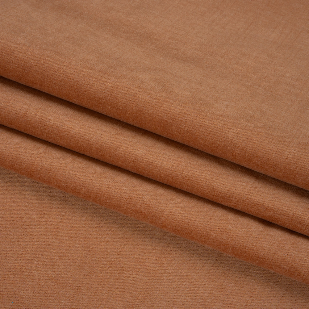 Polyester and Cotton Upholstery Velvet - Guava - Corry Collection Folded Polyester and Cotton Upholstery Velvet - Guava - Corry Collection Folded