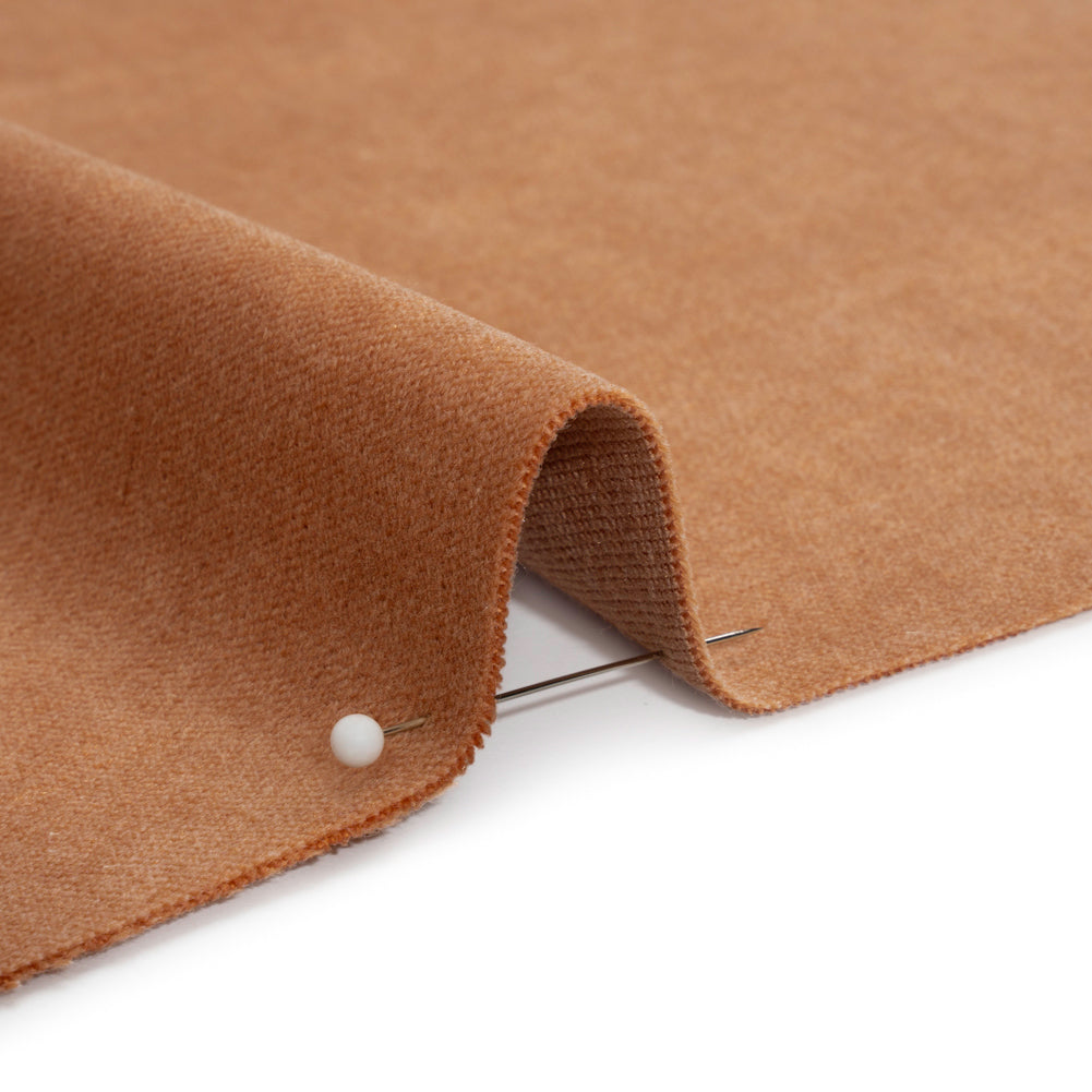 Polyester and Cotton Upholstery Velvet - Guava - Corry Collection Detail Polyester and Cotton Upholstery Velvet - Guava - Corry Collection Detail