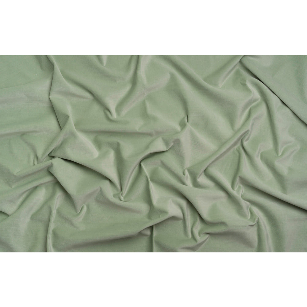 Polyester and Cotton Upholstery Velvet - Neo-Mint - Corry Collection Full Polyester and Cotton Upholstery Velvet - Neo-Mint - Corry Collection Full