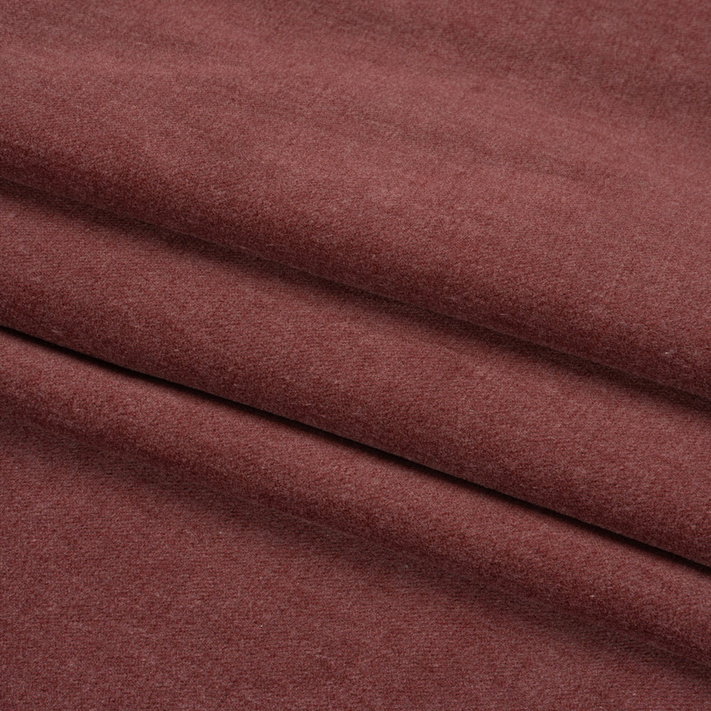 Polyester and Cotton Upholstery Velvet - Orchid - Corry Collection Folded Polyester and Cotton Upholstery Velvet - Orchid - Corry Collection Folded