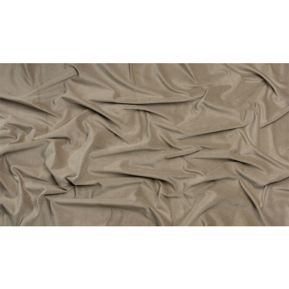 Polyester and Cotton Upholstery Velvet - Pebble - Corry Collection Full Polyester and Cotton Upholstery Velvet - Pebble - Corry Collection Full