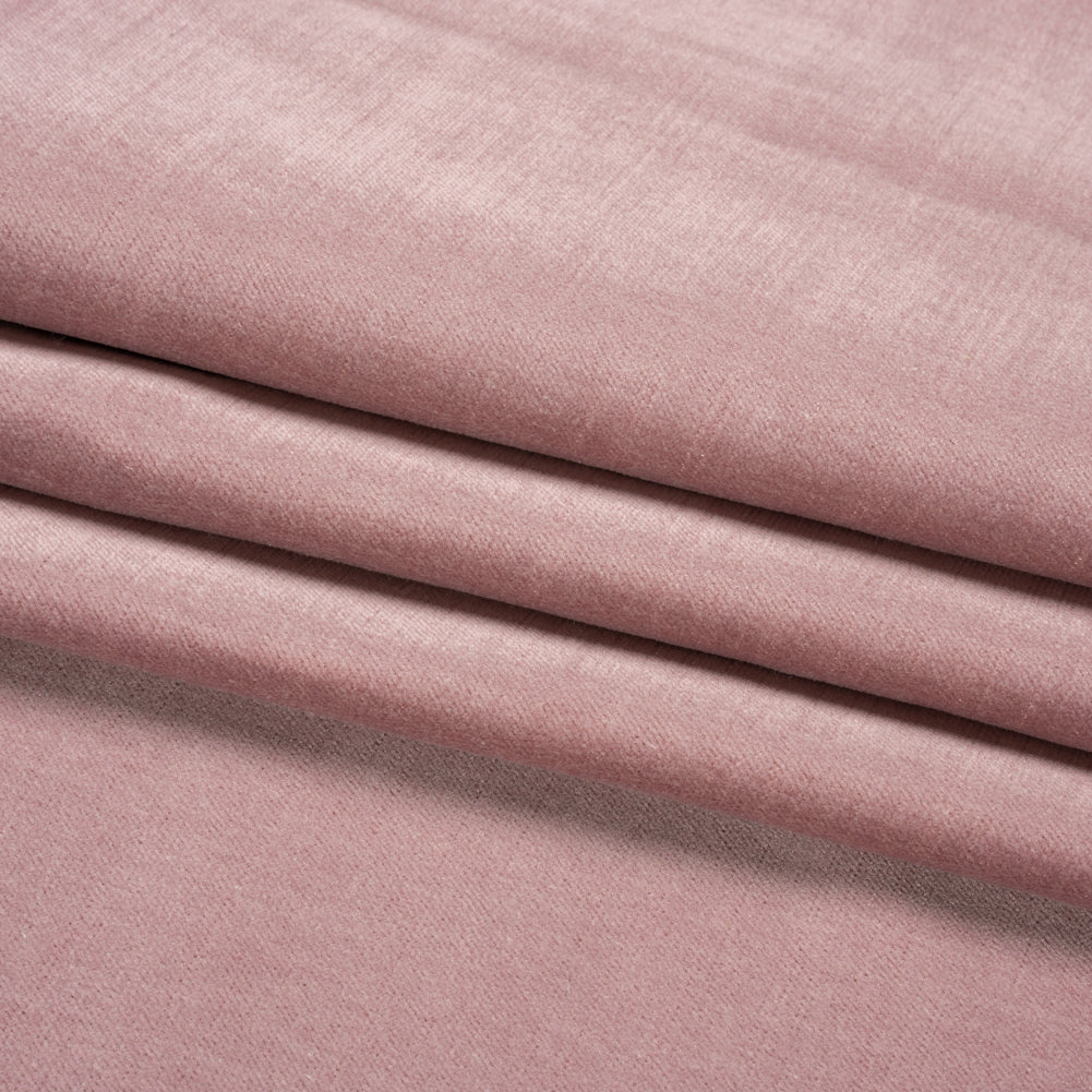 Polyester and Cotton Upholstery Velvet - Wisteria - Corry Collection Folded Polyester and Cotton Upholstery Velvet - Wisteria - Corry Collection Folded
