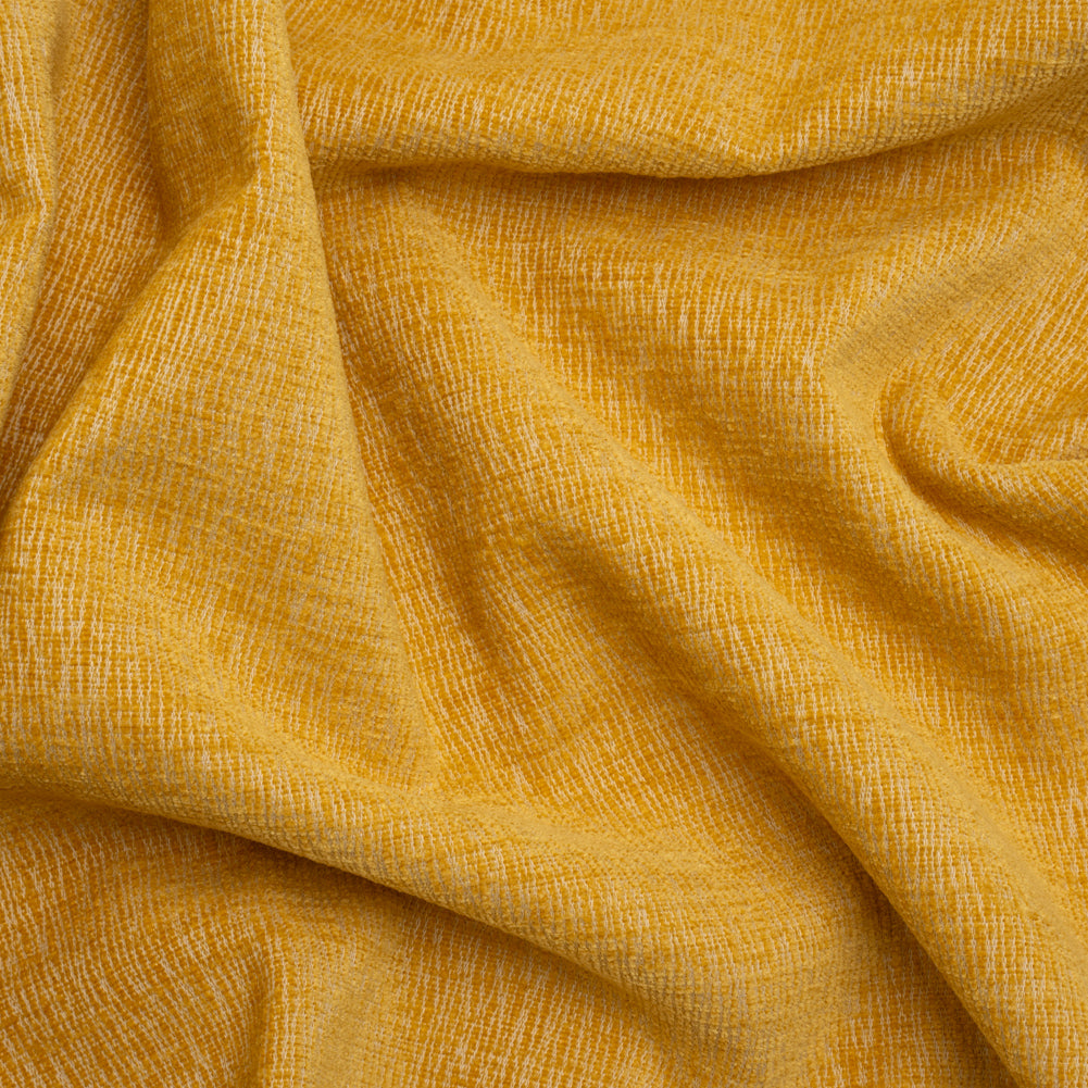 Chenille Upholstery Woven with Latex Backing - Banana - Lovell Collection Chenille Upholstery Woven with Latex Backing - Banana - Lovell Collection
