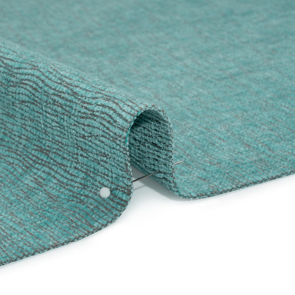 Chenille Upholstery Woven with Latex Backing - Foam - Lovell Collection Detail Chenille Upholstery Woven with Latex Backing - Foam - Lovell Collection Detail