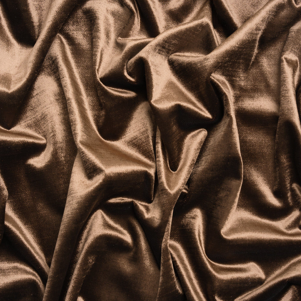 Textured Upholstery Velvet - Chestnut - Ainslie Collection Textured Upholstery Velvet - Chestnut - Ainslie Collection