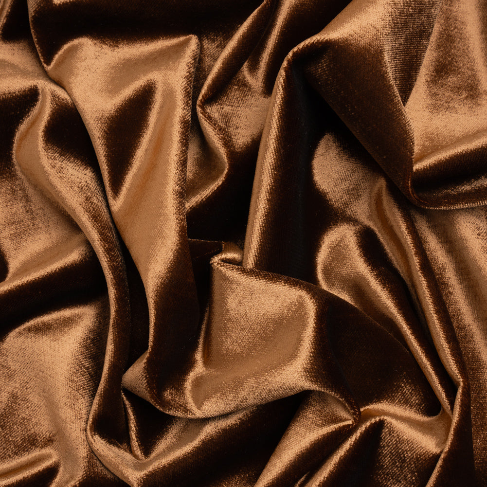 Textured Upholstery Velvet - Copper - Ainslie Collection Textured Upholstery Velvet - Copper - Ainslie Collection