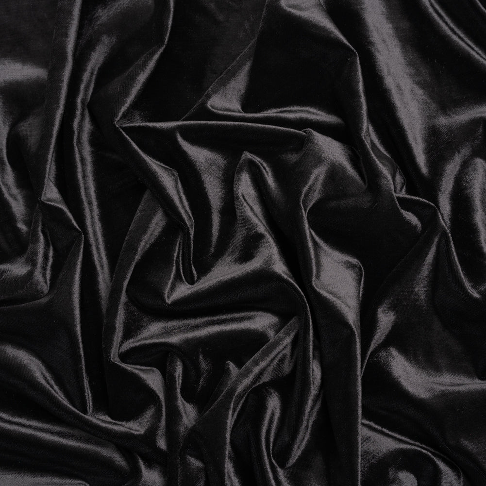 Textured Upholstery Velvet - Ebony - Ainslie Collection Textured Upholstery Velvet - Ebony - Ainslie Collection