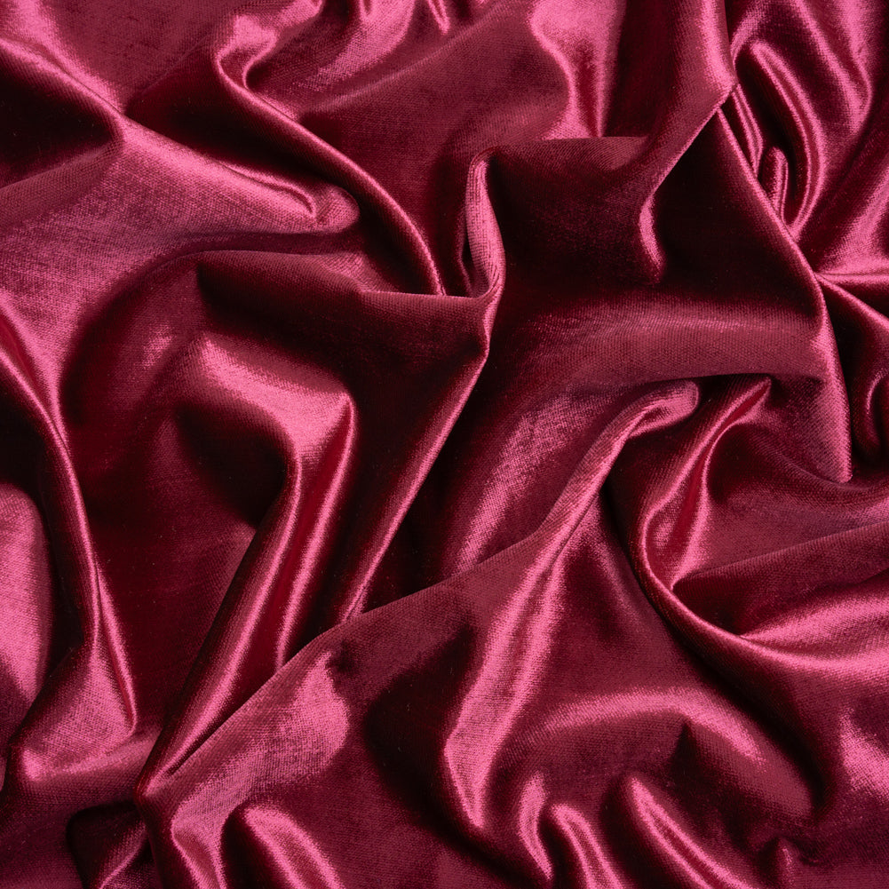 Textured Upholstery Velvet - Magenta - Ainslie Collection Textured Upholstery Velvet - Magenta - Ainslie Collection