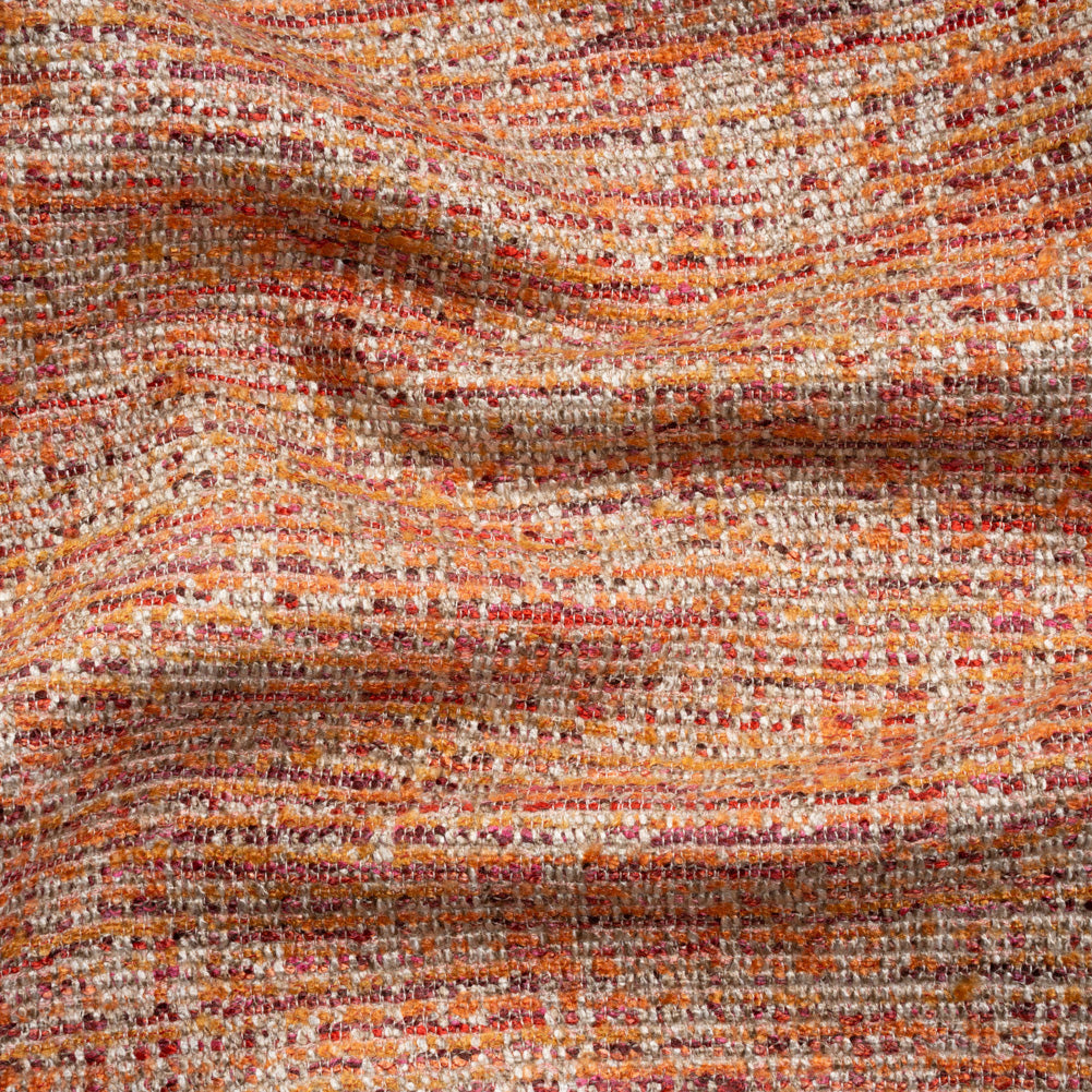 Upholstery Boucle - Berry Stripes - Valemount Collection Upholstery Boucle - Berry Stripes - Valemount Collection