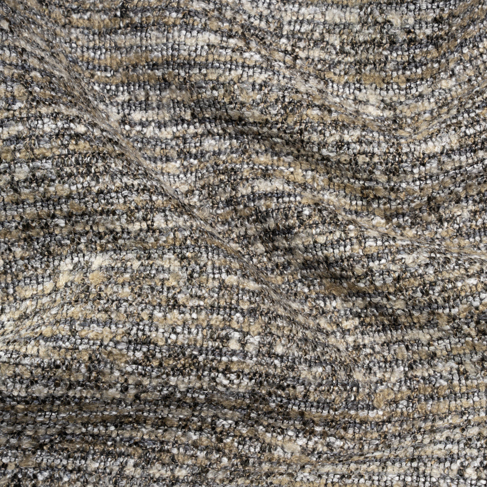 Upholstery Boucle - Graphite Stripes - Valemount Collection Upholstery Boucle - Graphite Stripes - Valemount Collection