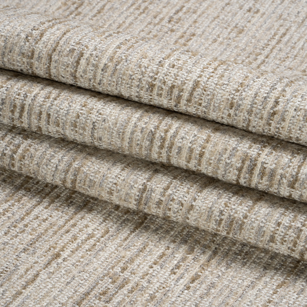 Upholstery Boucle - Mineral Stripes - Valemount Collection Folded Upholstery Boucle - Mineral Stripes - Valemount Collection Folded