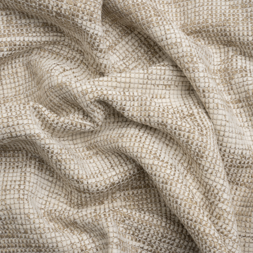 Tweedy Chenille Upholstery Woven - Parchment - Hartsmere Collection Tweedy Chenille Upholstery Woven - Parchment - Hartsmere Collection