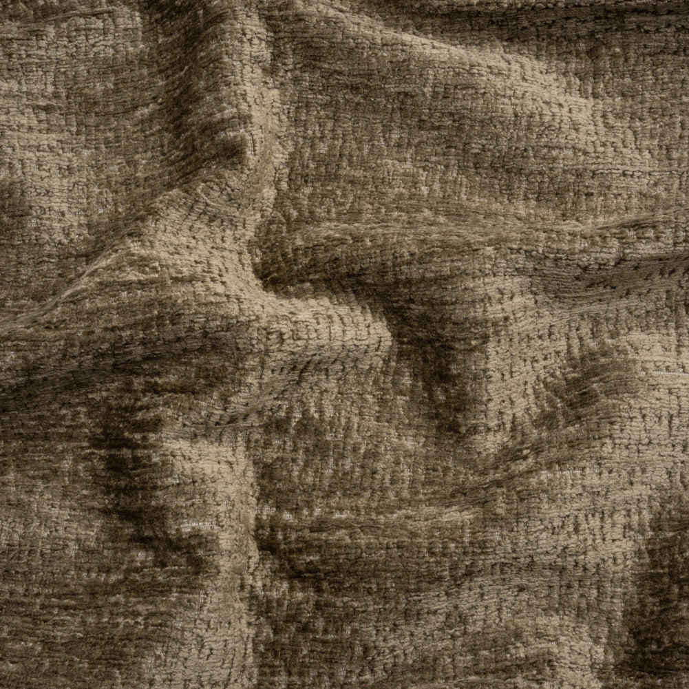 Textured Upholstery Chenille - Frappe - Odie Collection Textured Upholstery Chenille - Frappe - Odie Collection