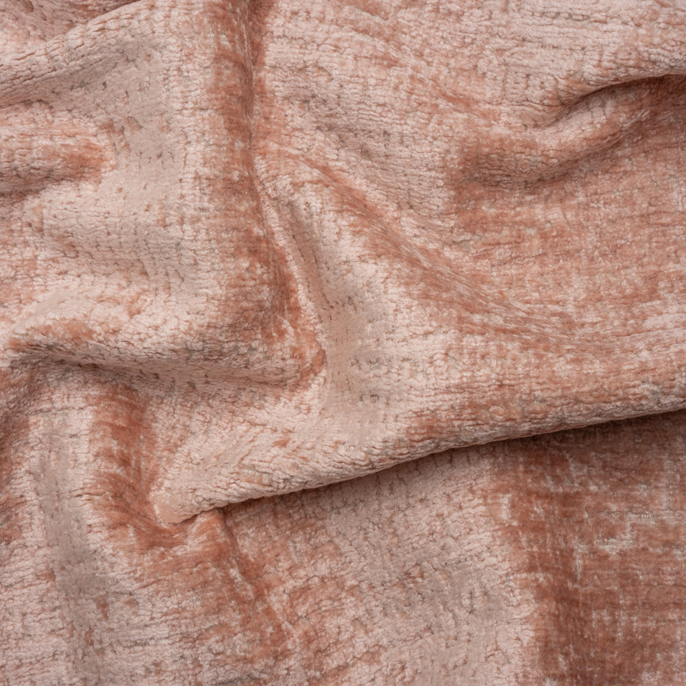 Textured Upholstery Chenille - Innocence - Odie Collection Textured Upholstery Chenille - Innocence - Odie Collection