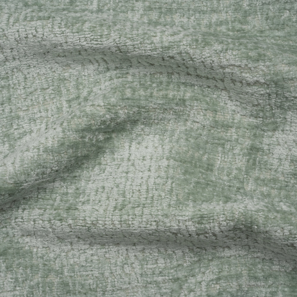 Textured Upholstery Chenille - Mint - Odie Collection Textured Upholstery Chenille - Mint - Odie Collection