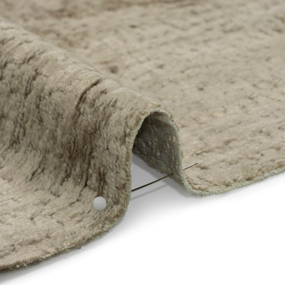 Textured Upholstery Chenille - Parchment - Odie Collection Detail Textured Upholstery Chenille - Parchment - Odie Collection Detail