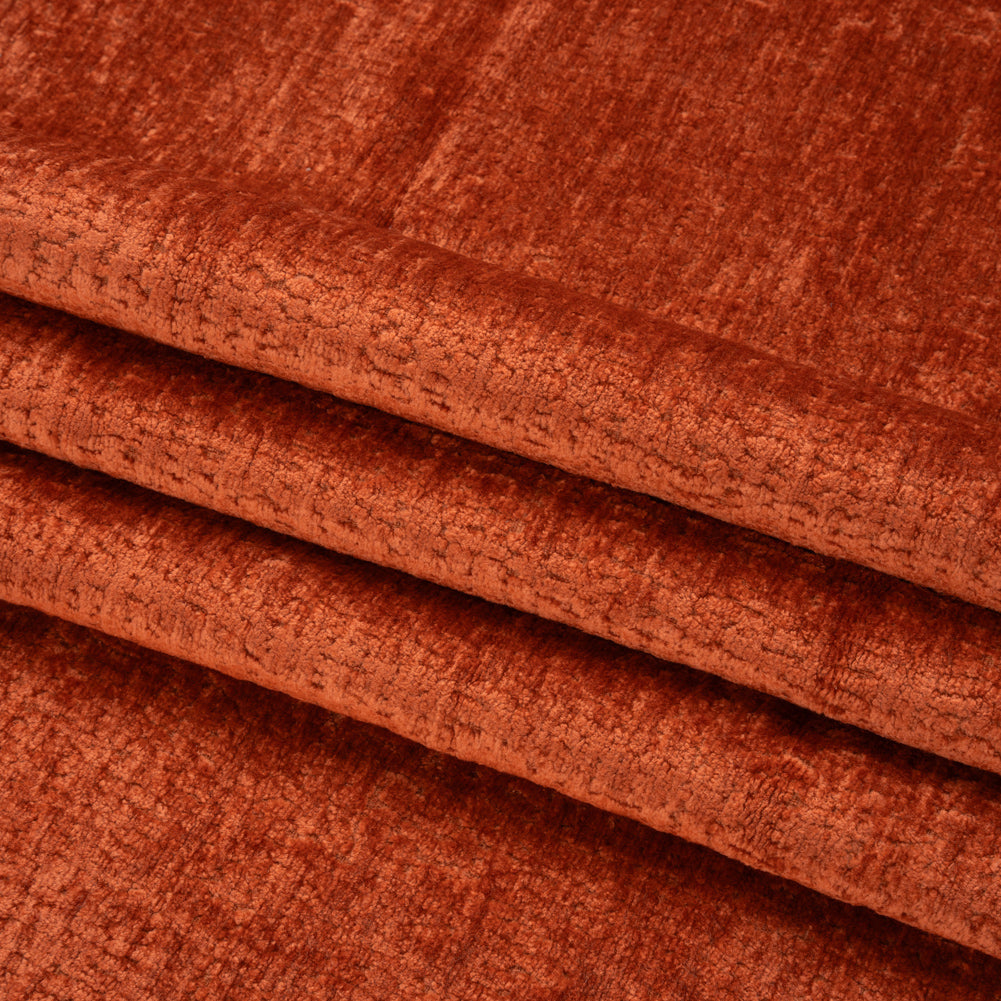 Textured Upholstery Chenille - Tango - Odie Collection Folded Textured Upholstery Chenille - Tango - Odie Collection Folded